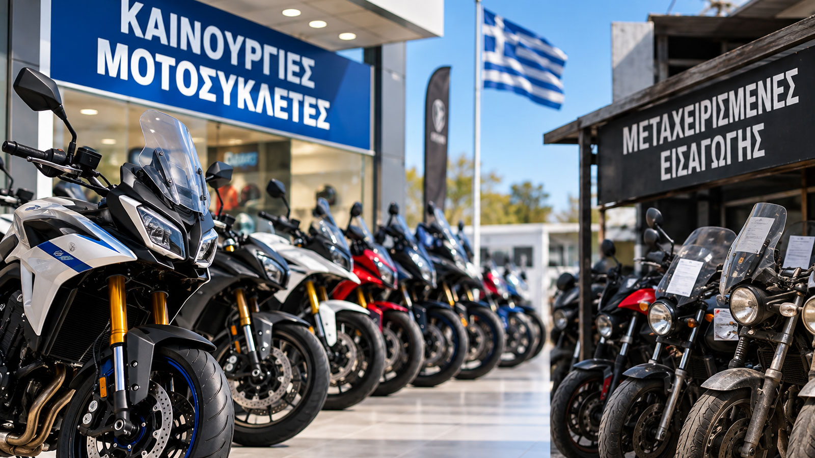 Οι Έλληνες αγοράζουν καινούργια μοτοσυκλέτα αντί για μεταχειρισμένη  